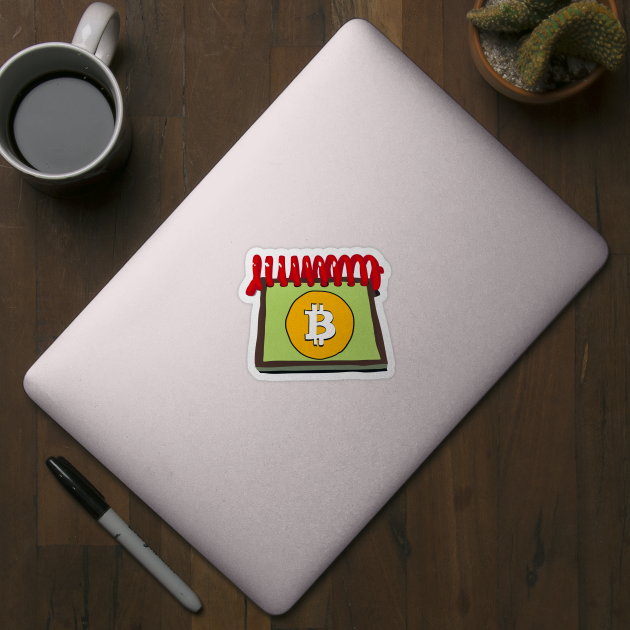 Handy Dandy Notebook Bitcoin by Digital GraphX